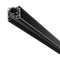 Stromschiene Aufbau 3-Phasen, schwarz, 1m